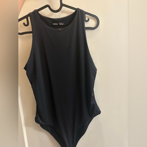 solid high neck bodysuit - Picture 4 of 12